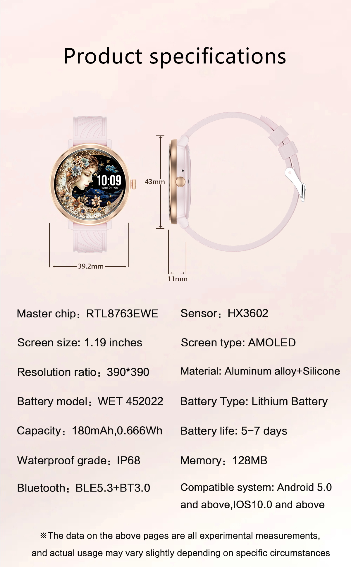 Valante TitanMax Montre connectée