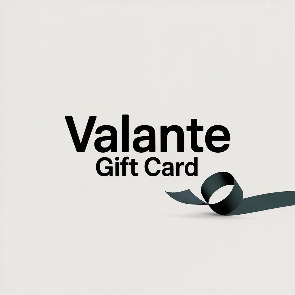 Valante gift card