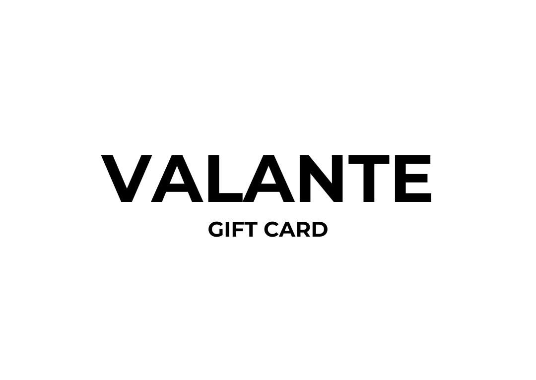 Valante gift card - Valante